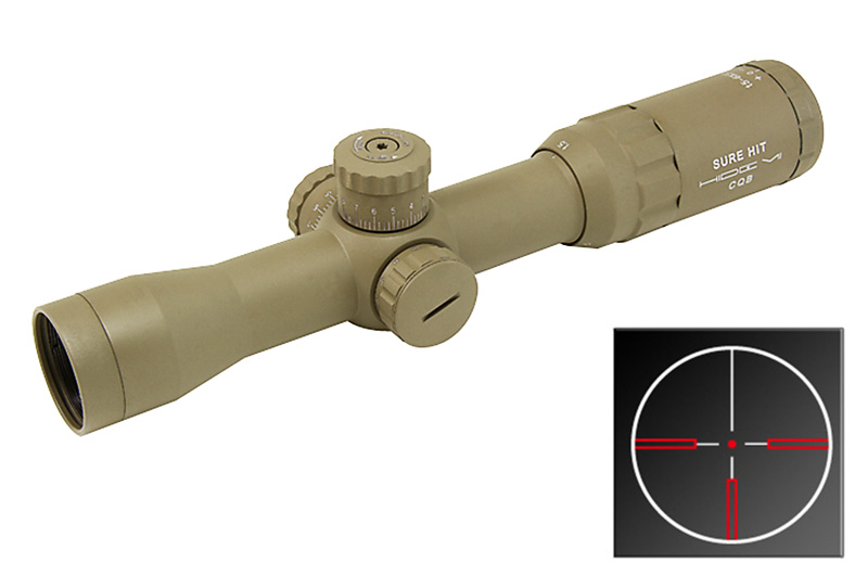 や*す様 SURE HIT スコープ タンカラー SURE HIT 1422 IR HIDE7 CQB