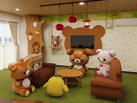 リラックマルームのご予約｜「リラックマルーム」「コリラックマルーム