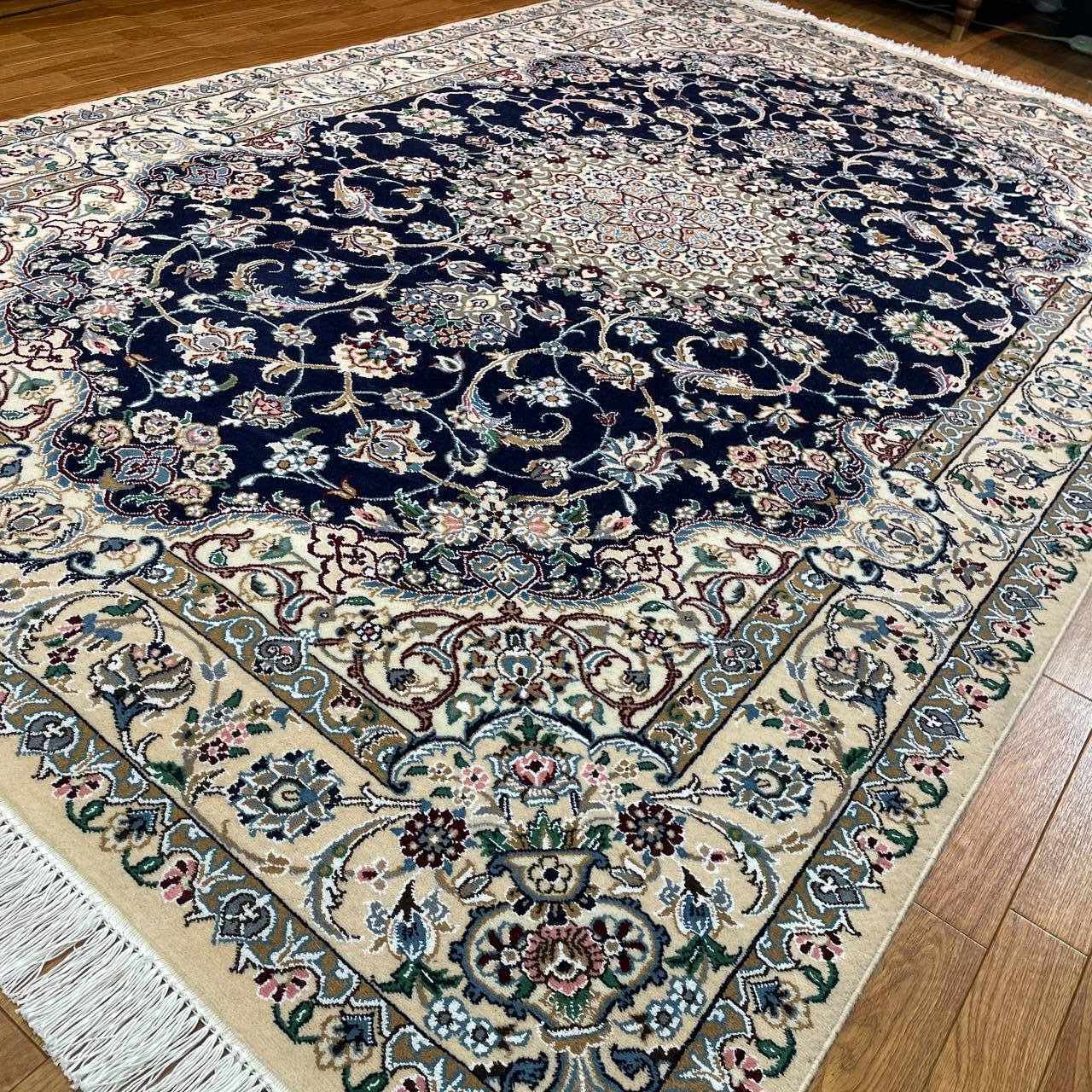 Y2269 ペルシャ絨毯風 機械織り 絨毯 98×55㎝ Y2269 ペルシャ絨毯風