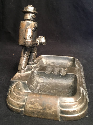 Main Street Toys - Iron Fireman Robot Advertising Ashtray