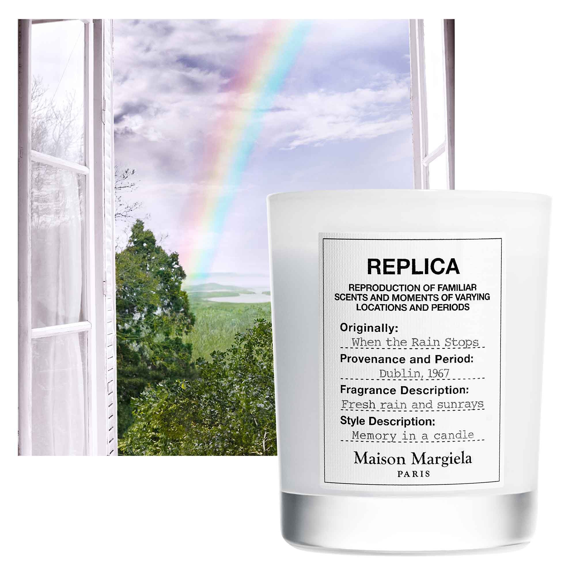 REPLICA When the Rain Stops Scented Candle | Maison Margiela