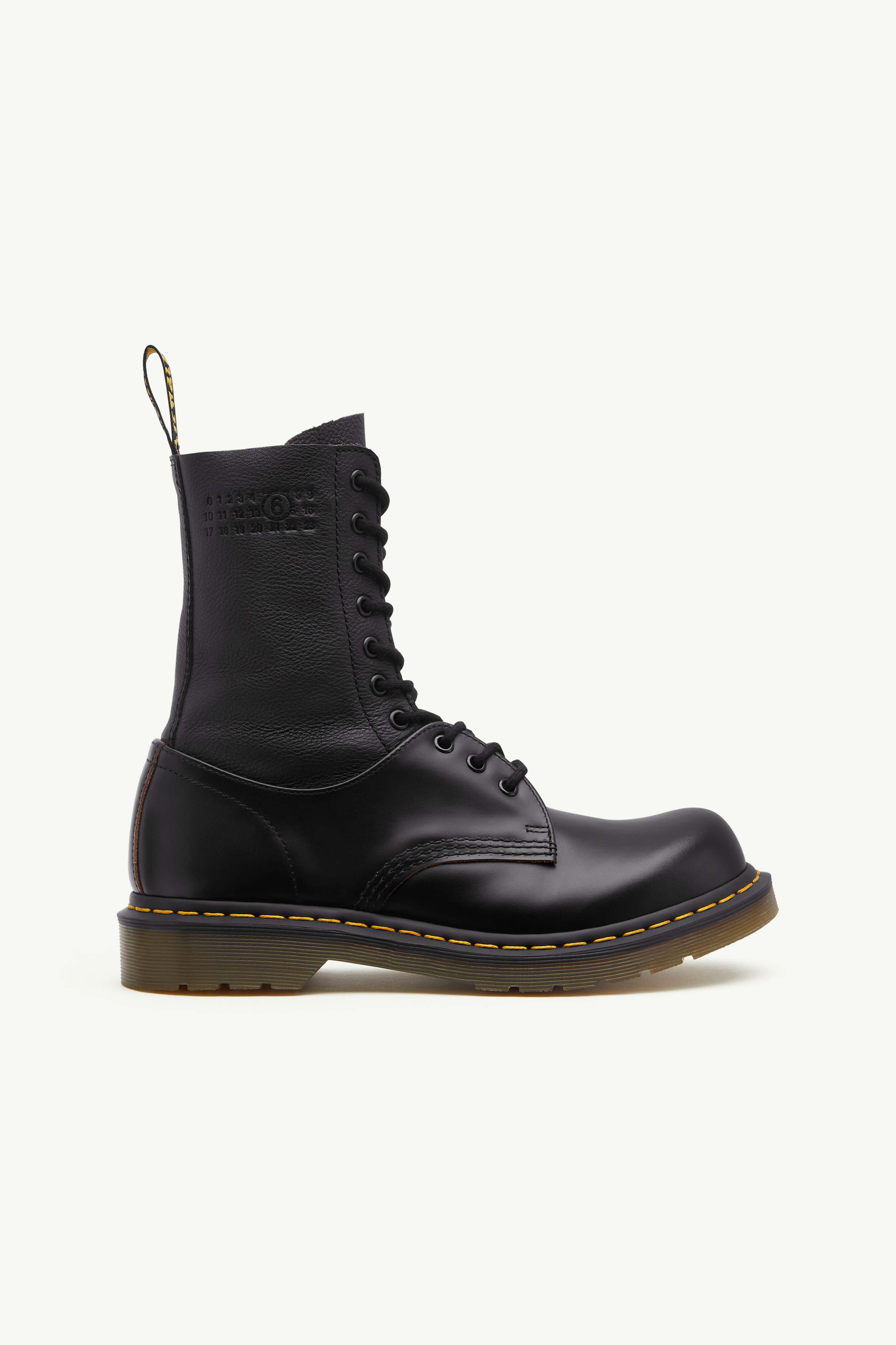 Black Women's Combat Boot - MM6 x Dr. Martens | Maison Margiela