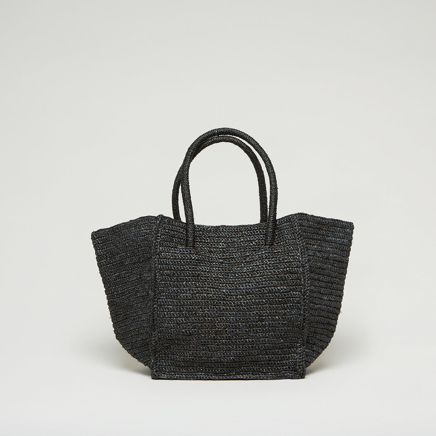MAISON N.H PARIS [メゾンエヌアッシュパリ] - Avril raffia tote bag