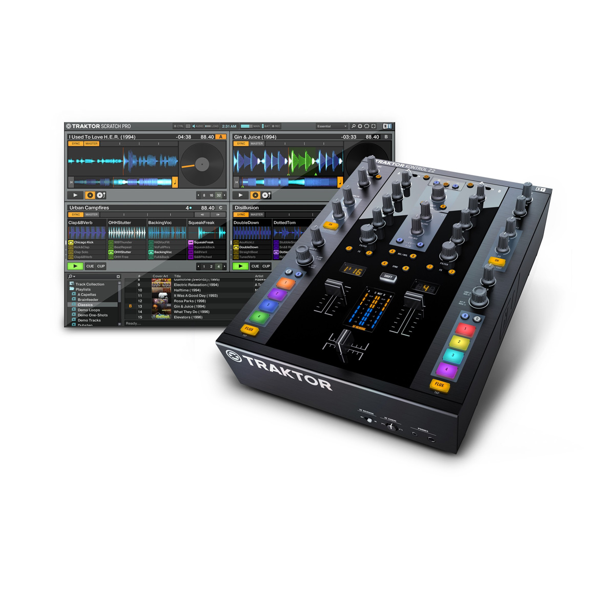 TRAKTOR KONTROL Z2 – Mak Audio DJ
