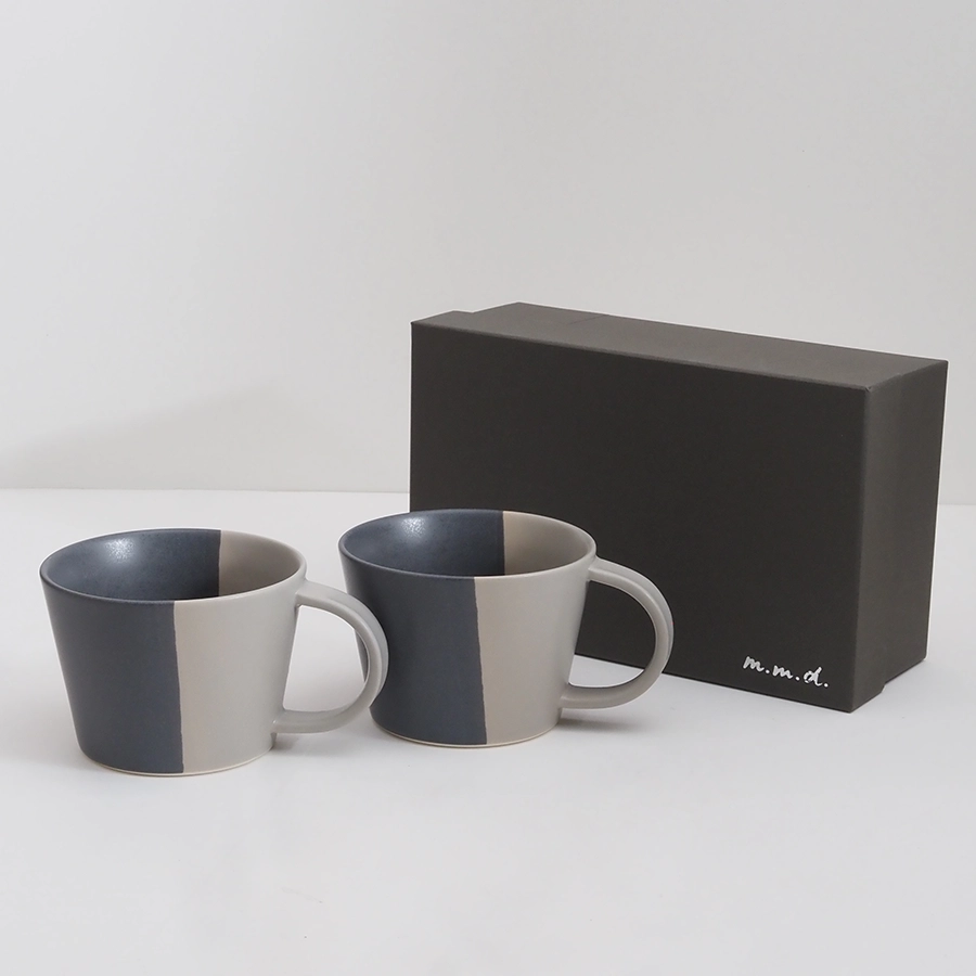 マグカップ2個セット / maison line / ギフトボックス＆熨斗付き