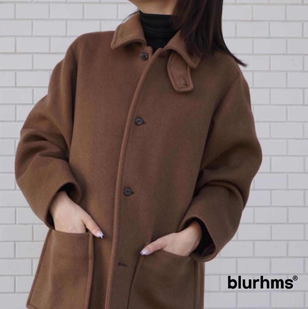blurhms(Womens) ​/ 新作アイテム入荷 “Wool Cashmere Split Sleeve