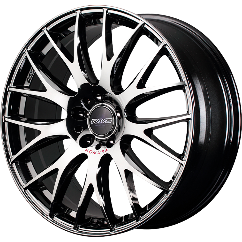 レイズ HOMURA(ホムラ) 2×9 Plus JET BLACK EDITION IV 19インチ