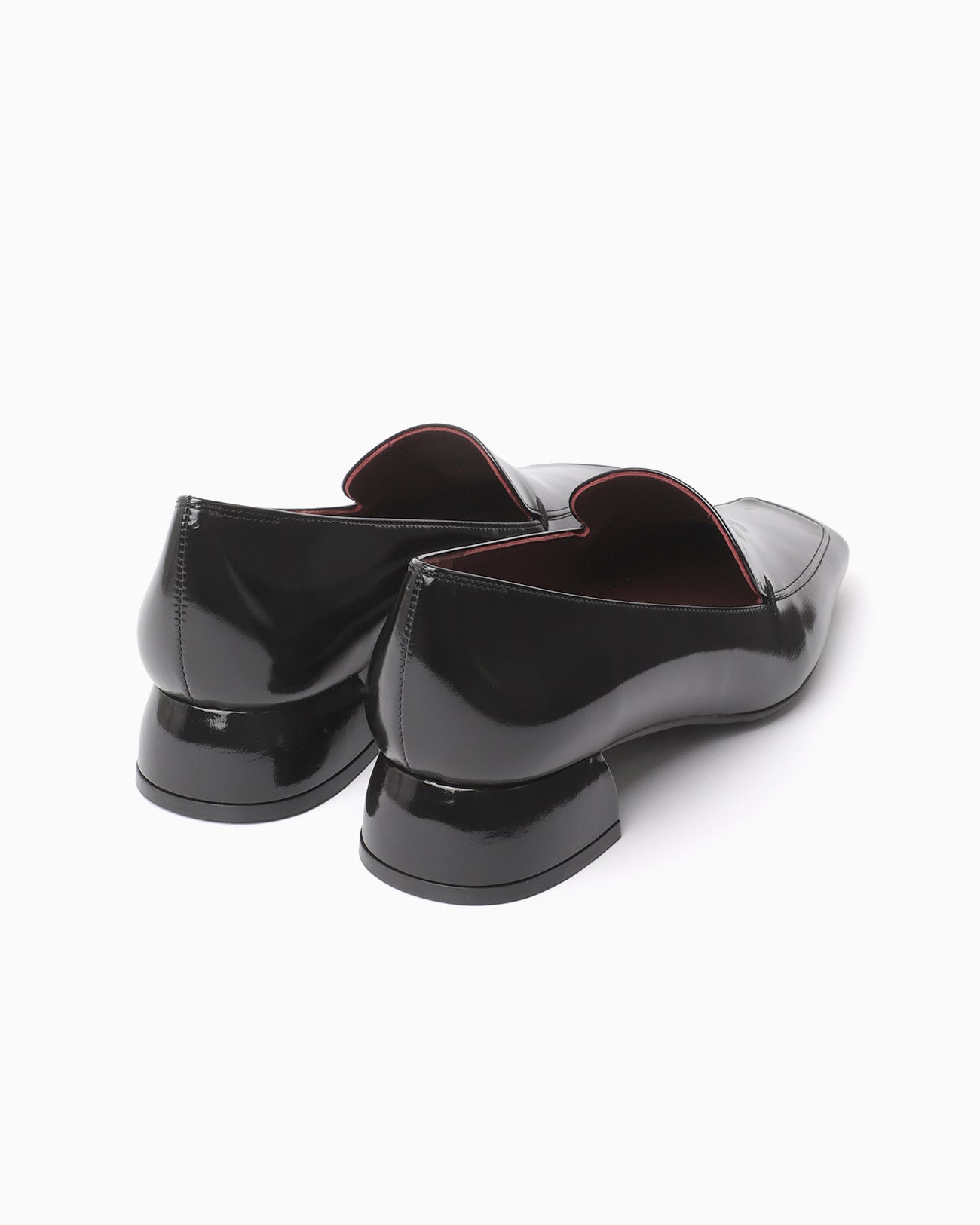 Cowhide Leather Loafers - black - Mame Kurogouchi