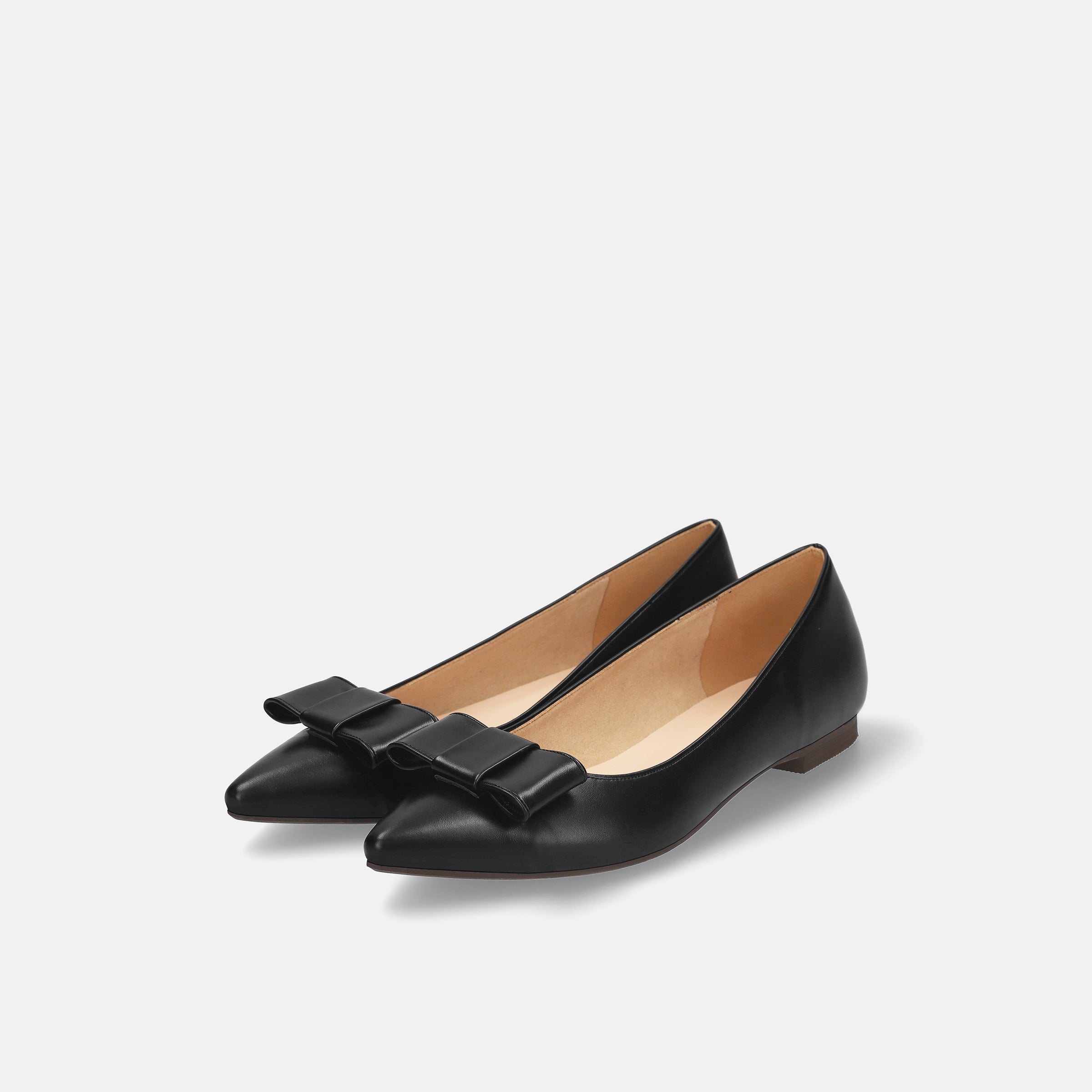 2026SS：リボン フラットシューズ（m17042）ブラック – mamian