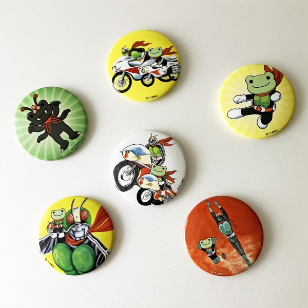 仮面ライダー×かえるのピクルス」コラボアイテムの販売について