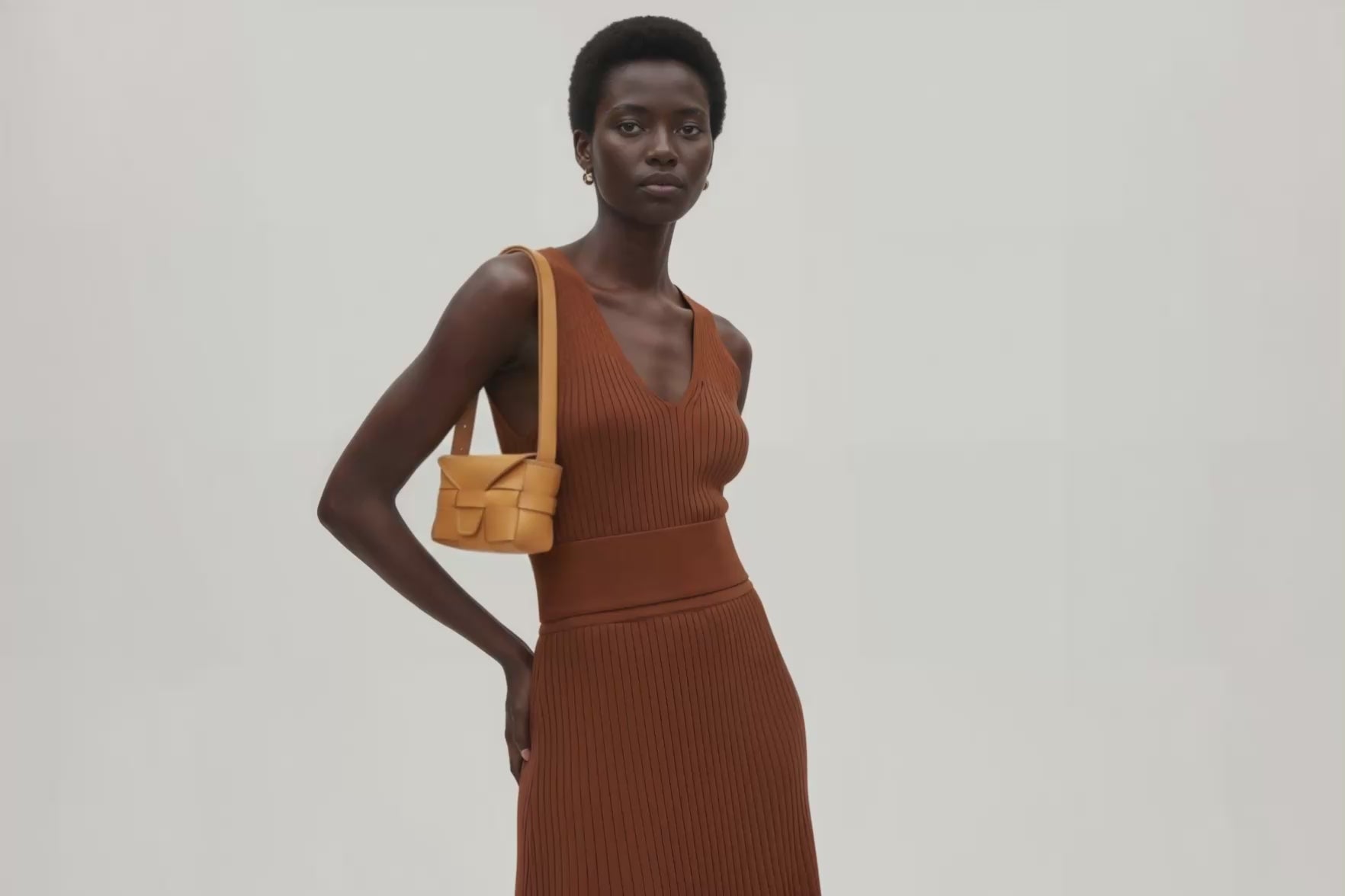 Mini Woven Leather Bag | Saka Small | Atelier Madre