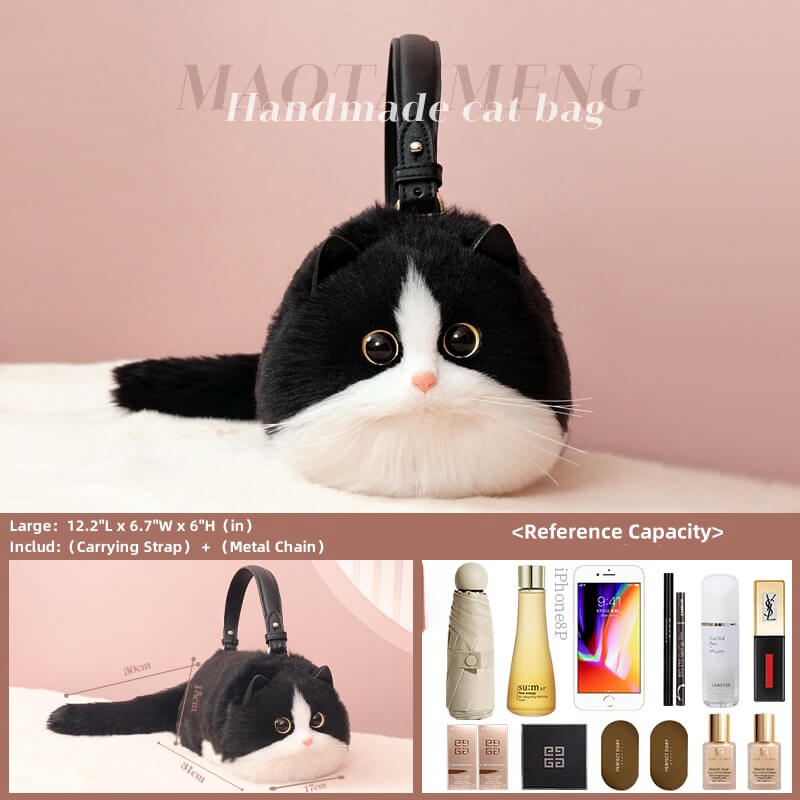 Milk Cat Handmade Crossbody Bags Handbags – MAOTAIMENG