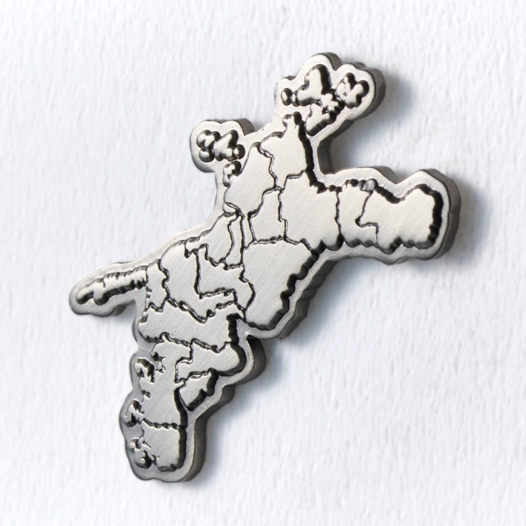 道の駅まるせっぷのピンバッジ【ノーマル、シルバー、ゴールド