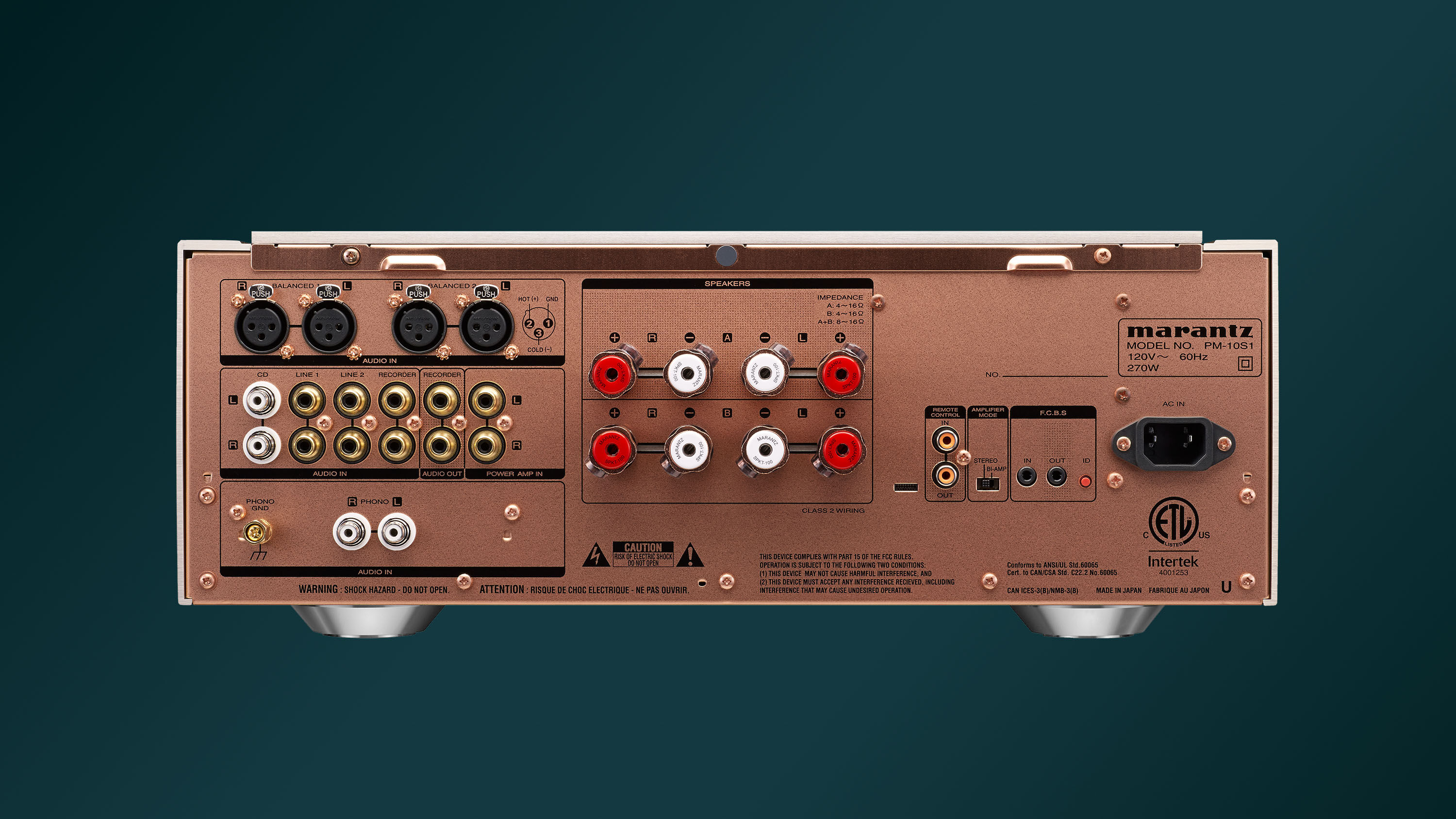 PM-10 - Reference Integrated Stereo Amplifier with 200W and Custom