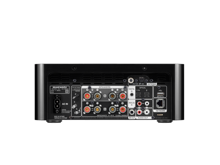 M-CR612 - Compact Network Audio Player and CD Player Powered by