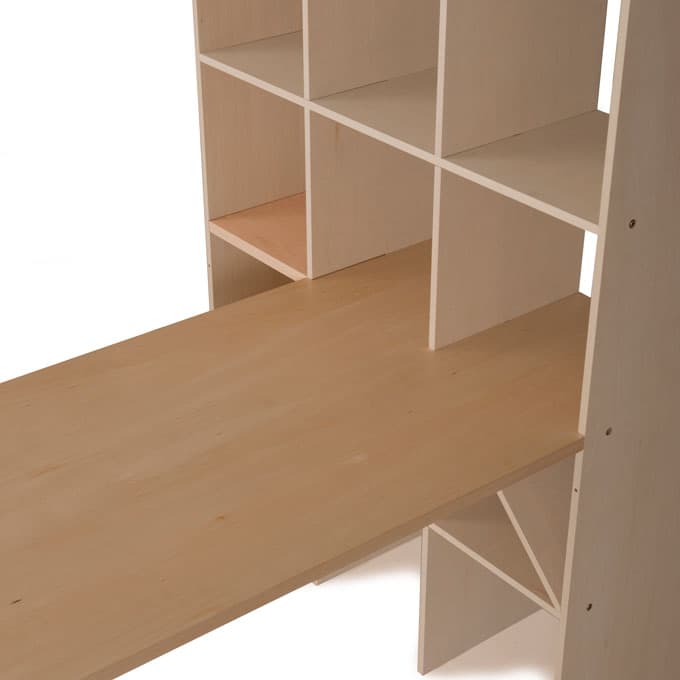 机付き本棚|デスク付き本棚の通販はマルゲリータ