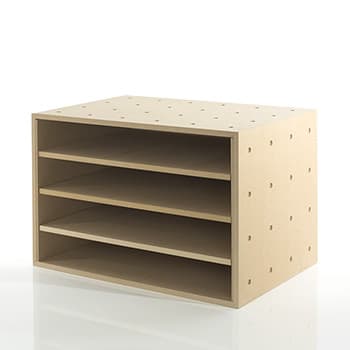 LPレコード収納ボックス BLC-12|収納ボックスの通販ならマルゲリータ