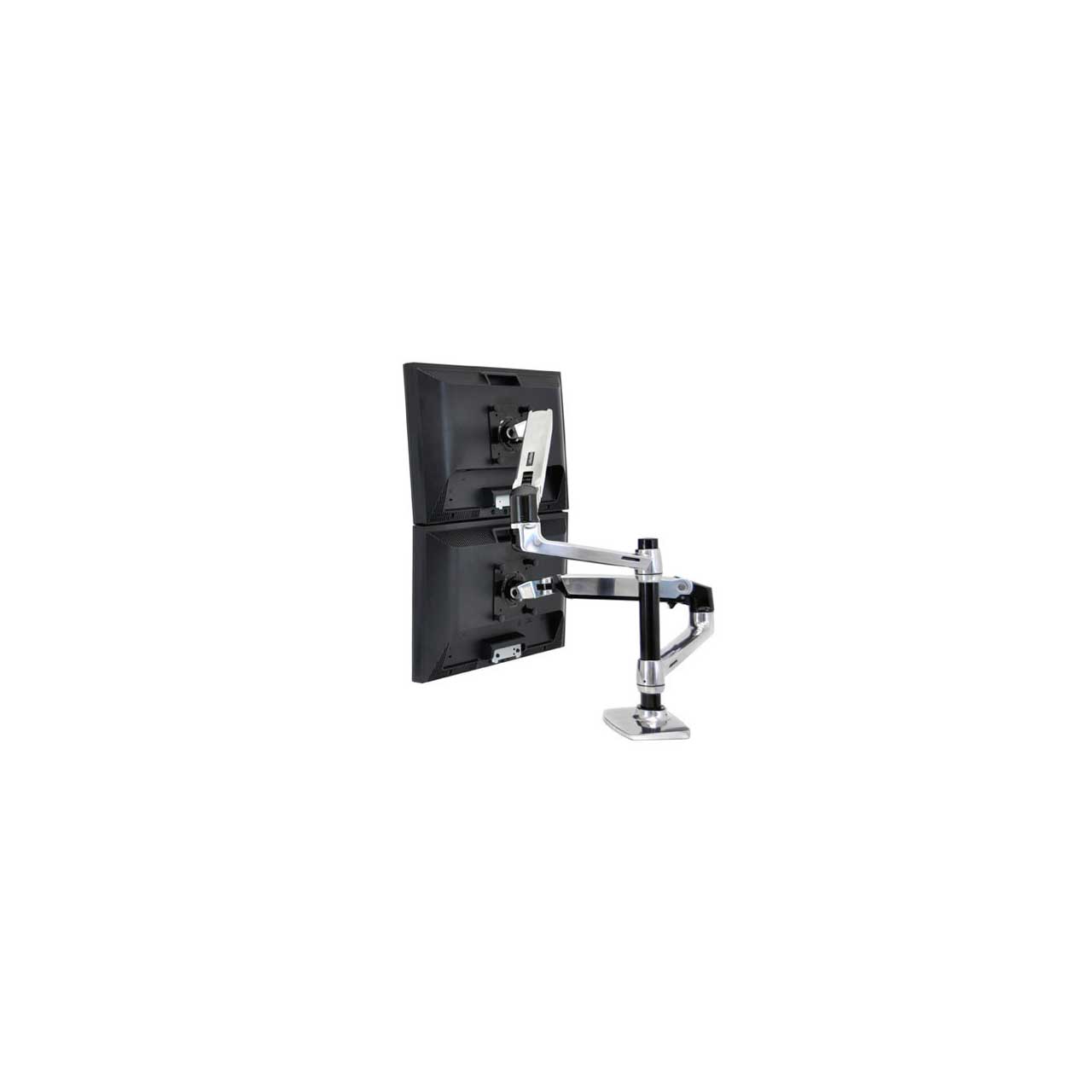Ergotron 45-248-026 LX Dual Stacking Arm - Mounting Kit