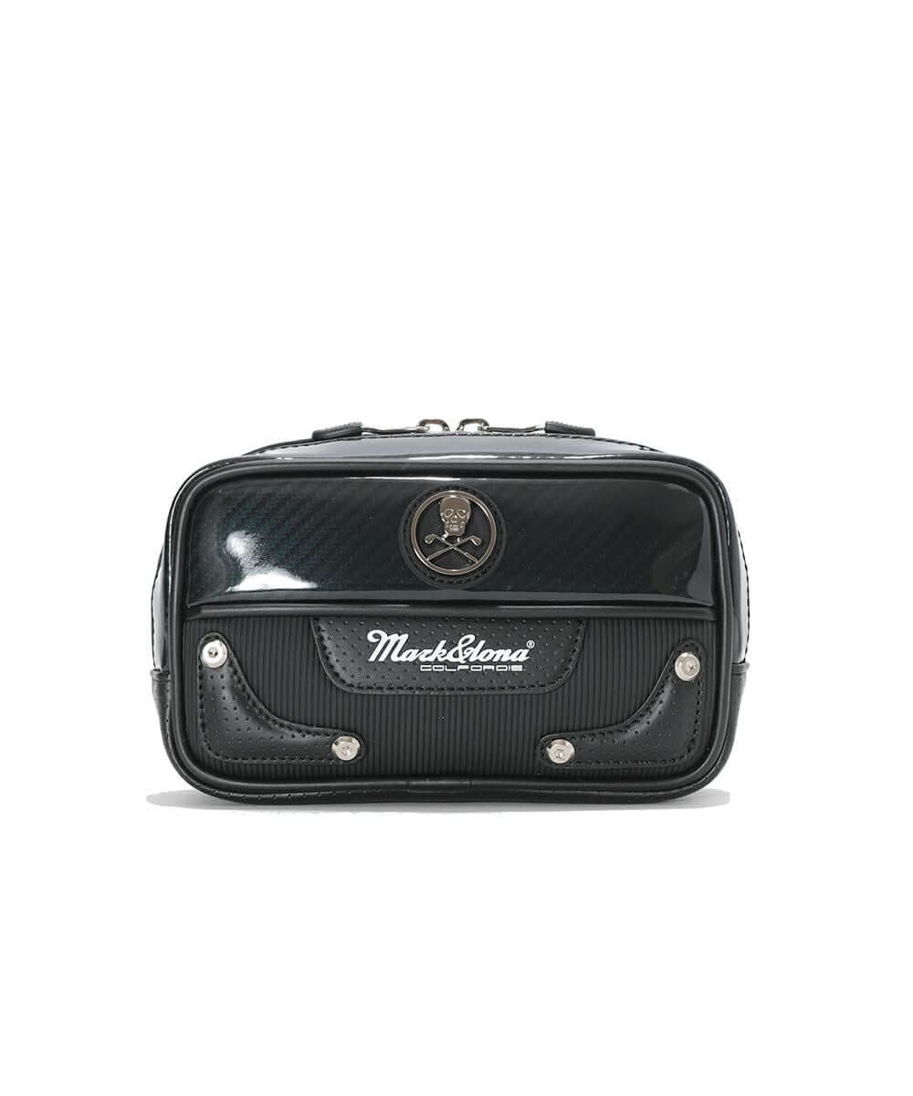 マークアンドロナ ポーチ 2022年モデル ゲージカモクラッチバッグ 総柄