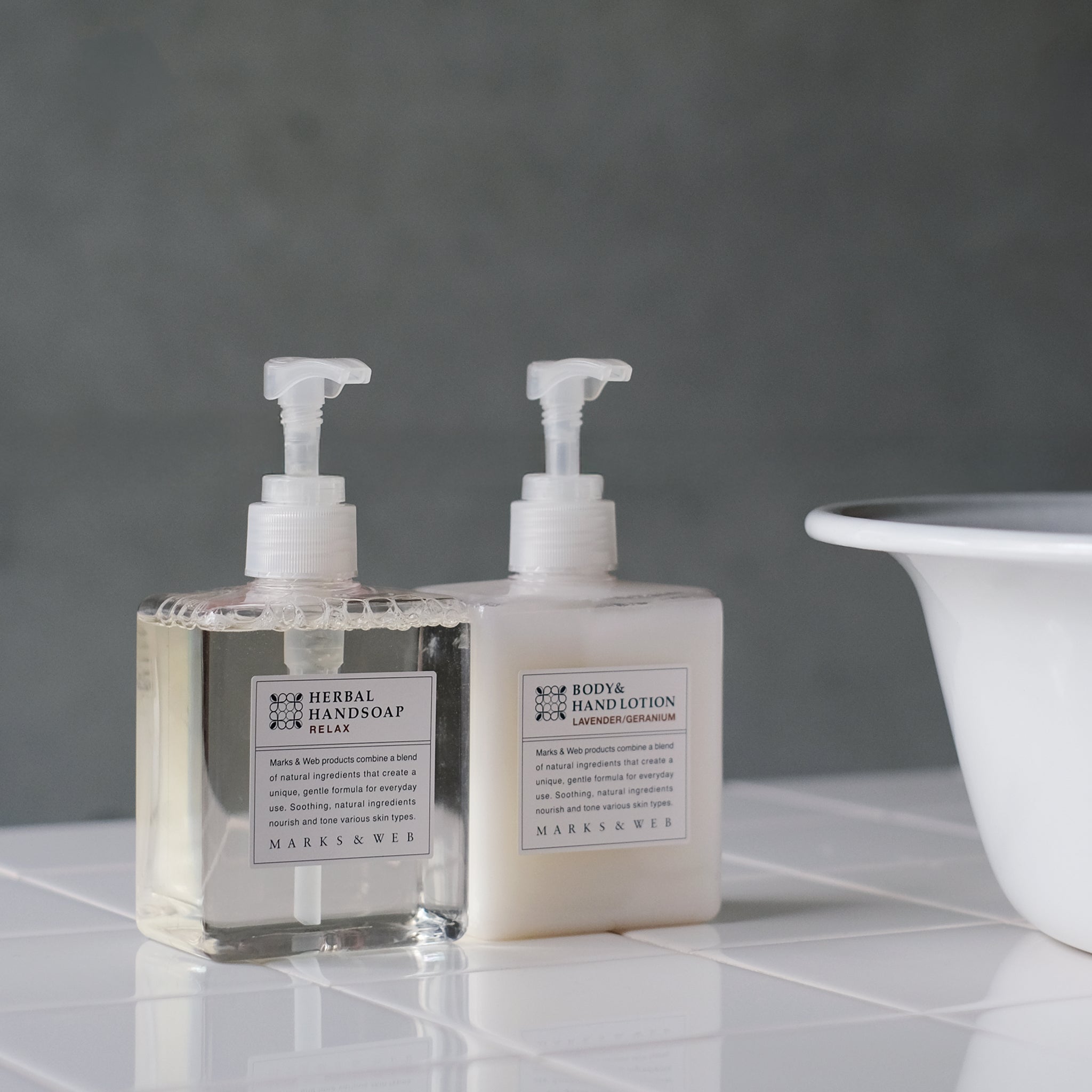 ハーバルボディ&ハンドローション｜乳液・クリーム｜MARKS&WEB