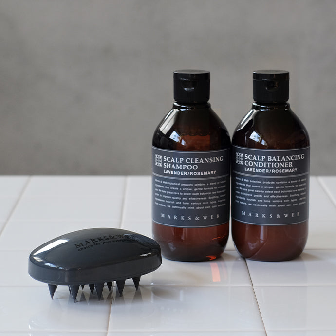 スカルプ マッサージブラシ｜ボディタオル・ブラシ｜MARKS&WEB