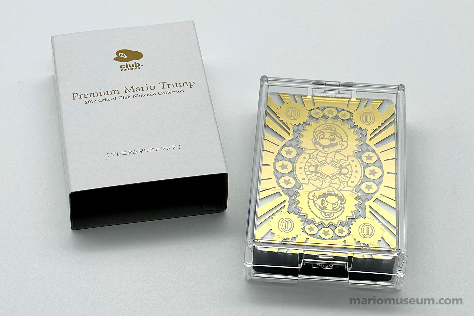 Premium Mario Trump Playing Cards (Club Nintendo) - Mario Museum