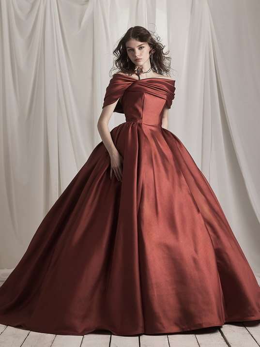 SIC0218 terracotta | ウエディングドレス『マリアローザ（MARIAROSA）』