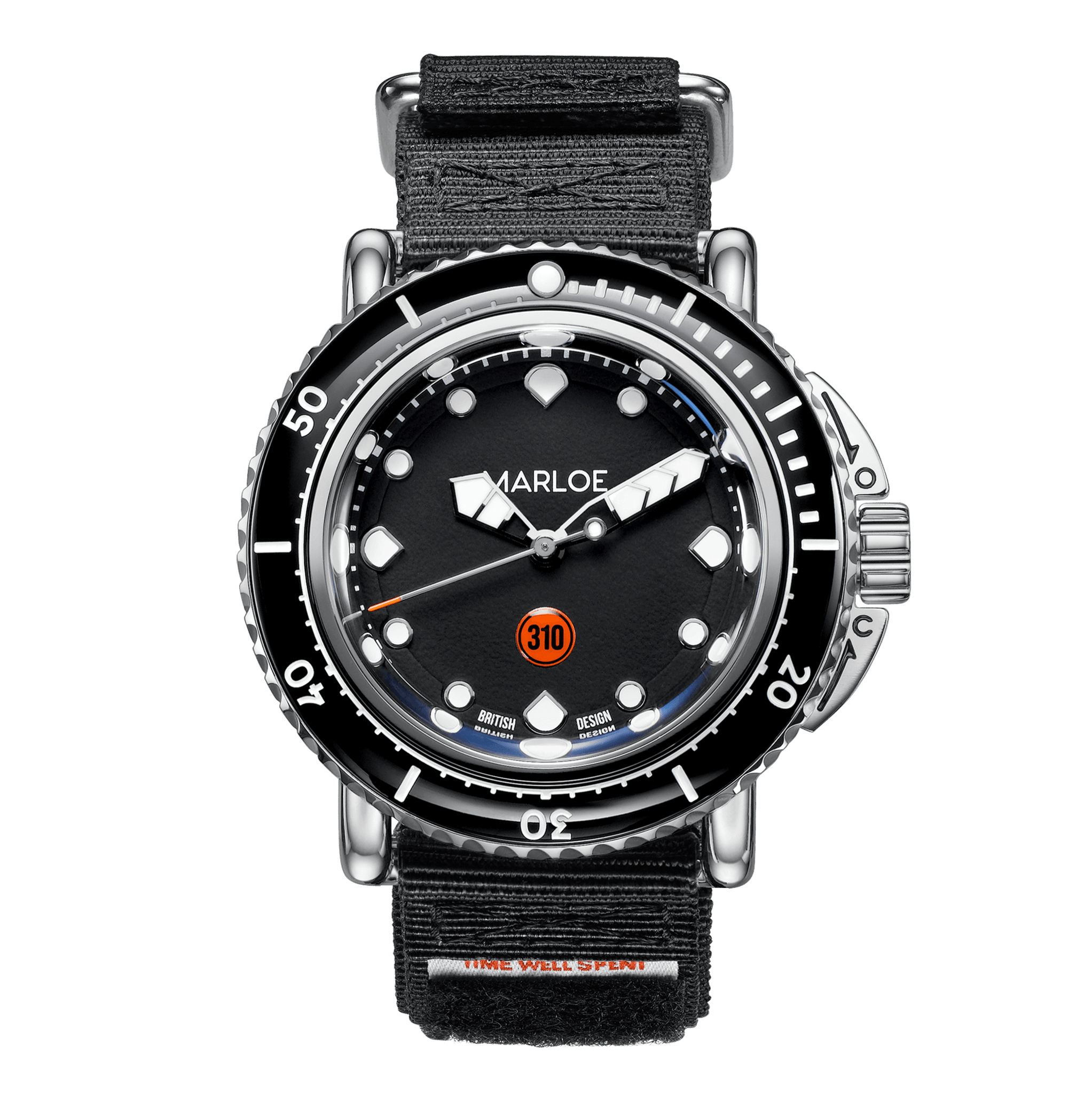 Morar 310 - Land: Onyx – Marloe Watch Company