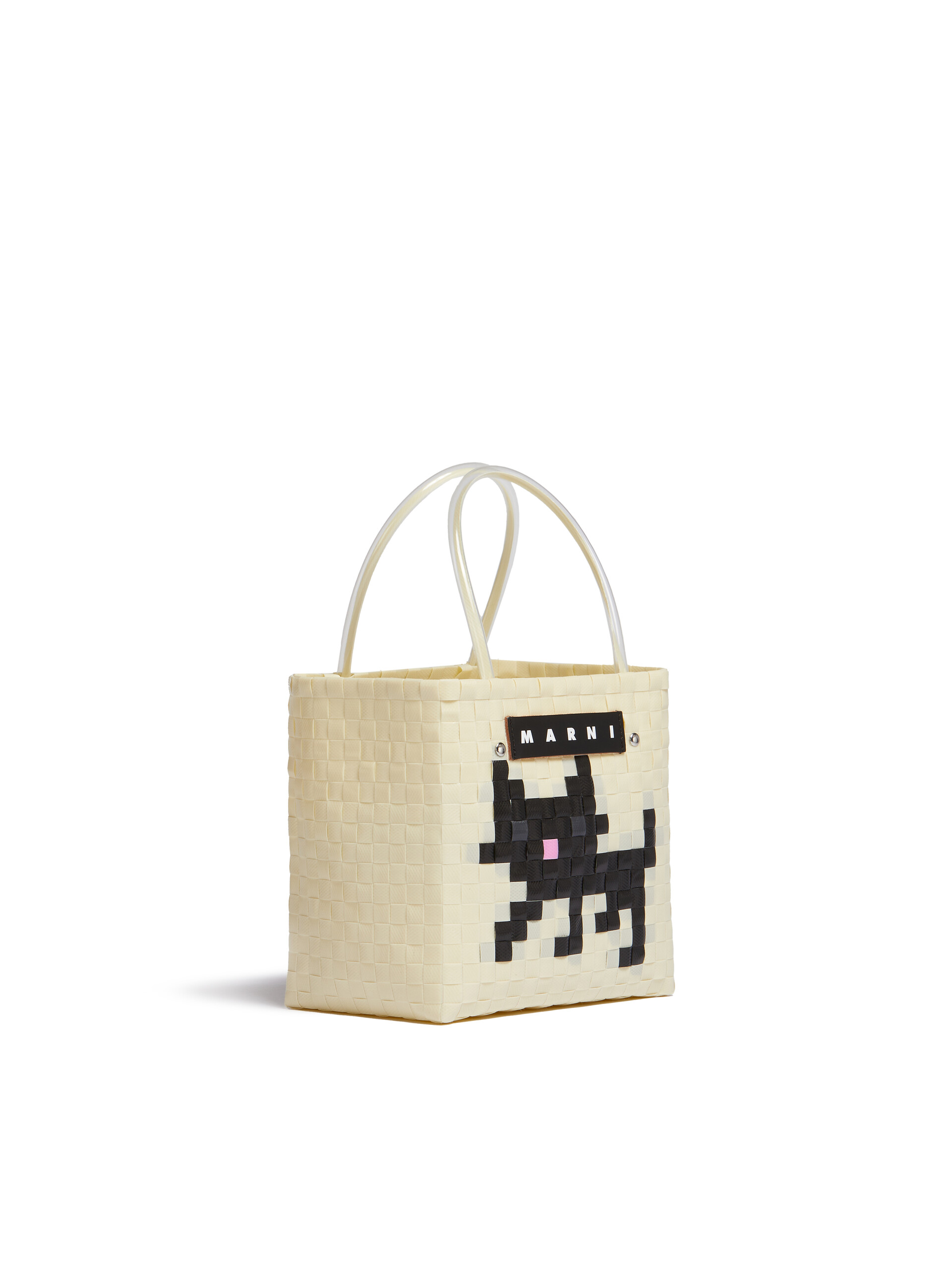 ブラック キャット MARNI MARKET ANIMAL BASKET BAG | Marni