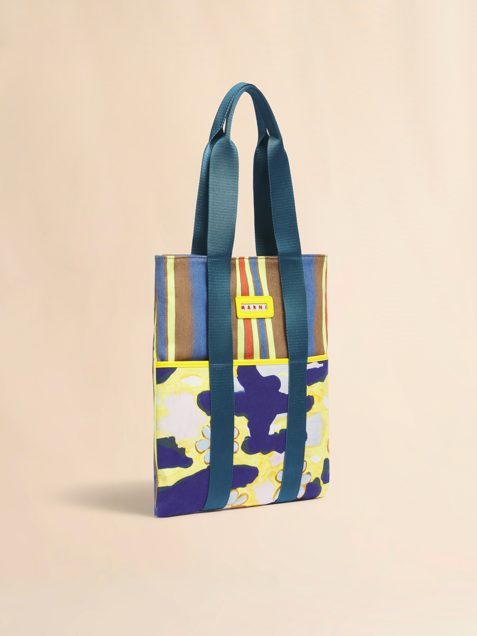 マルチカラー コットン製トート | Marni