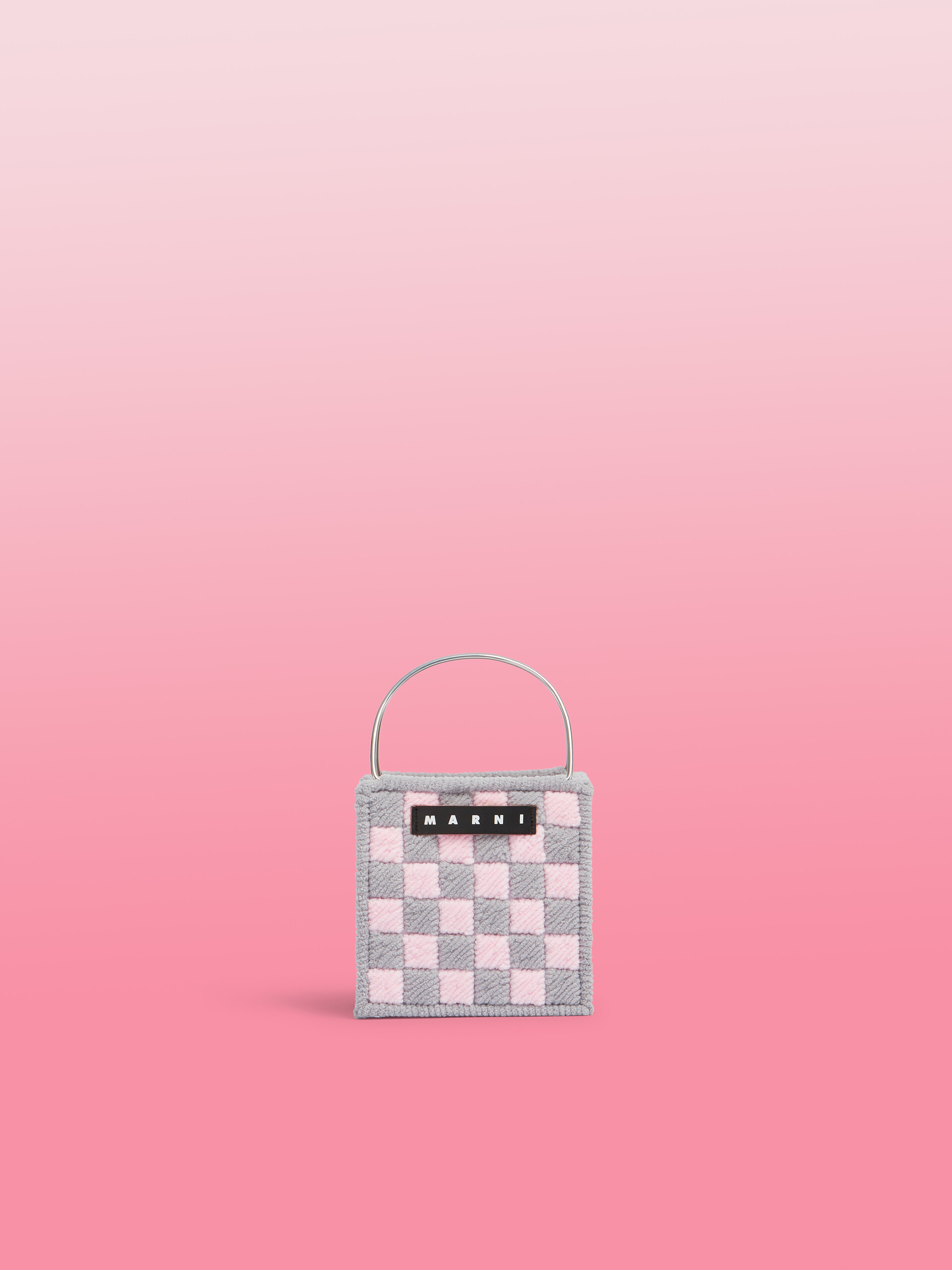 グレー ピンク MARNI MARKET チェッカーボード Otherバッグ | Marni