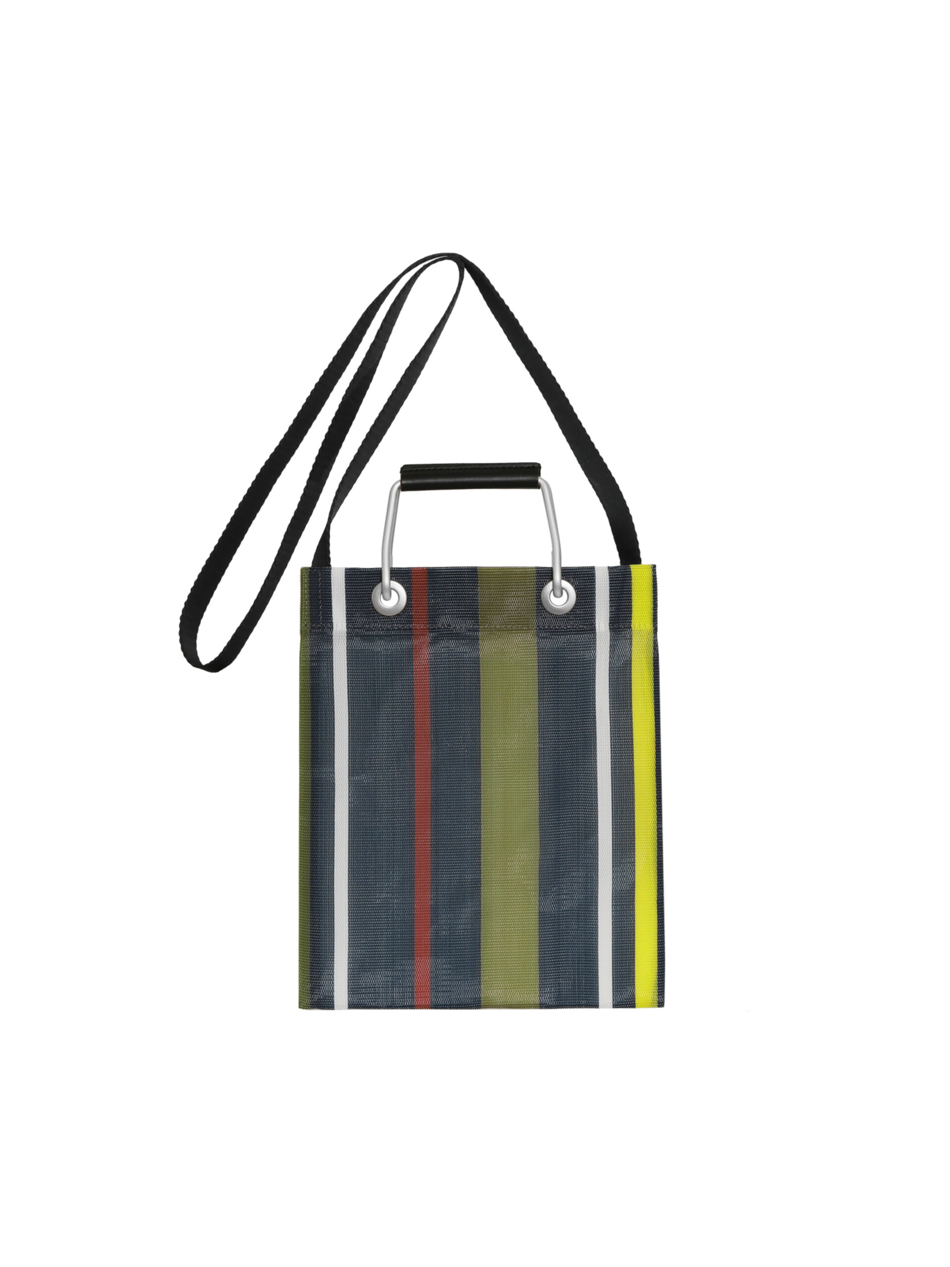 ブルー(ウルトラマリン) MARNI MARKET STRIPE MINI SHOULDER BAG | Marni