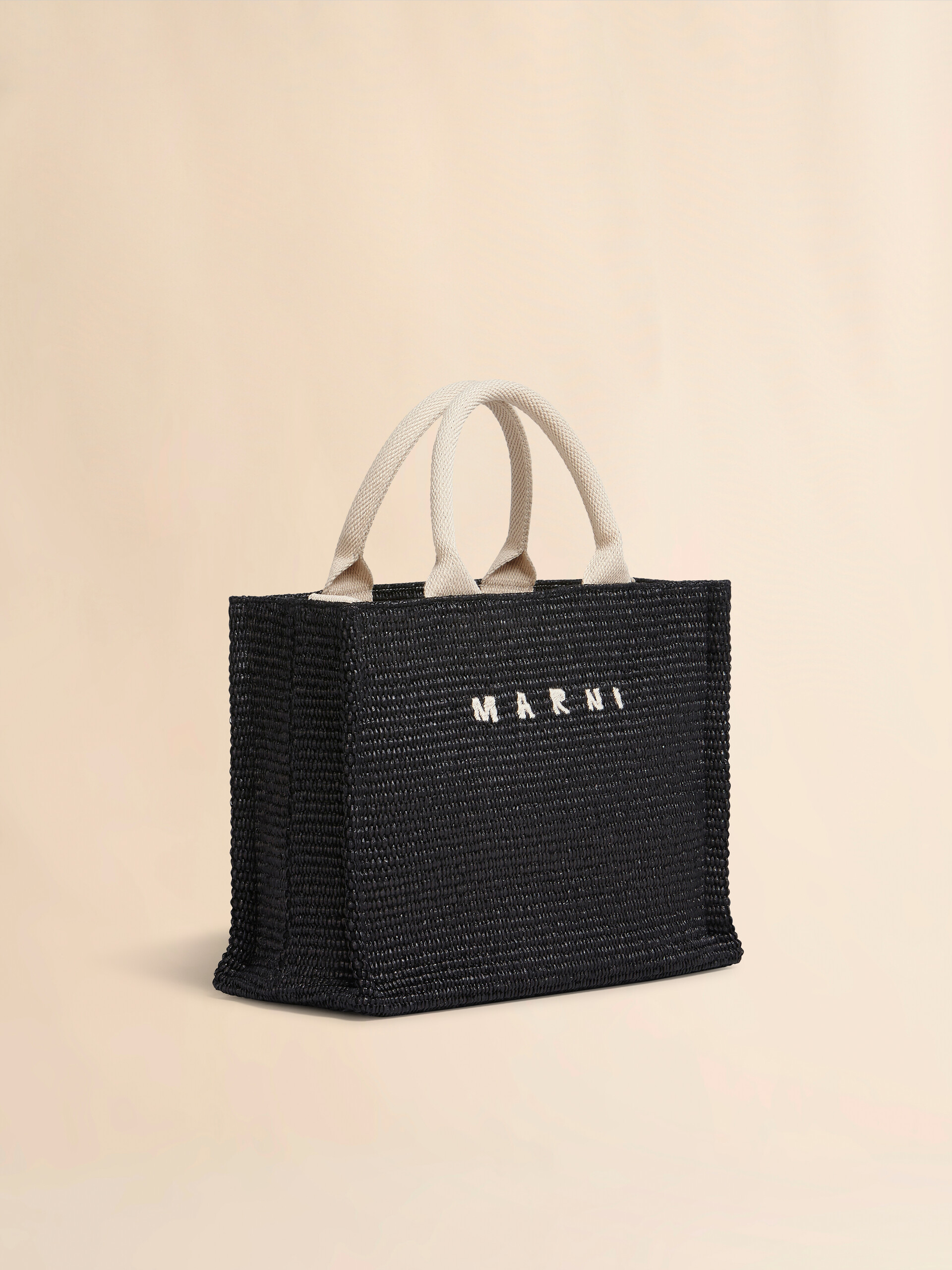 ブラック トートバッグスモール | Marni