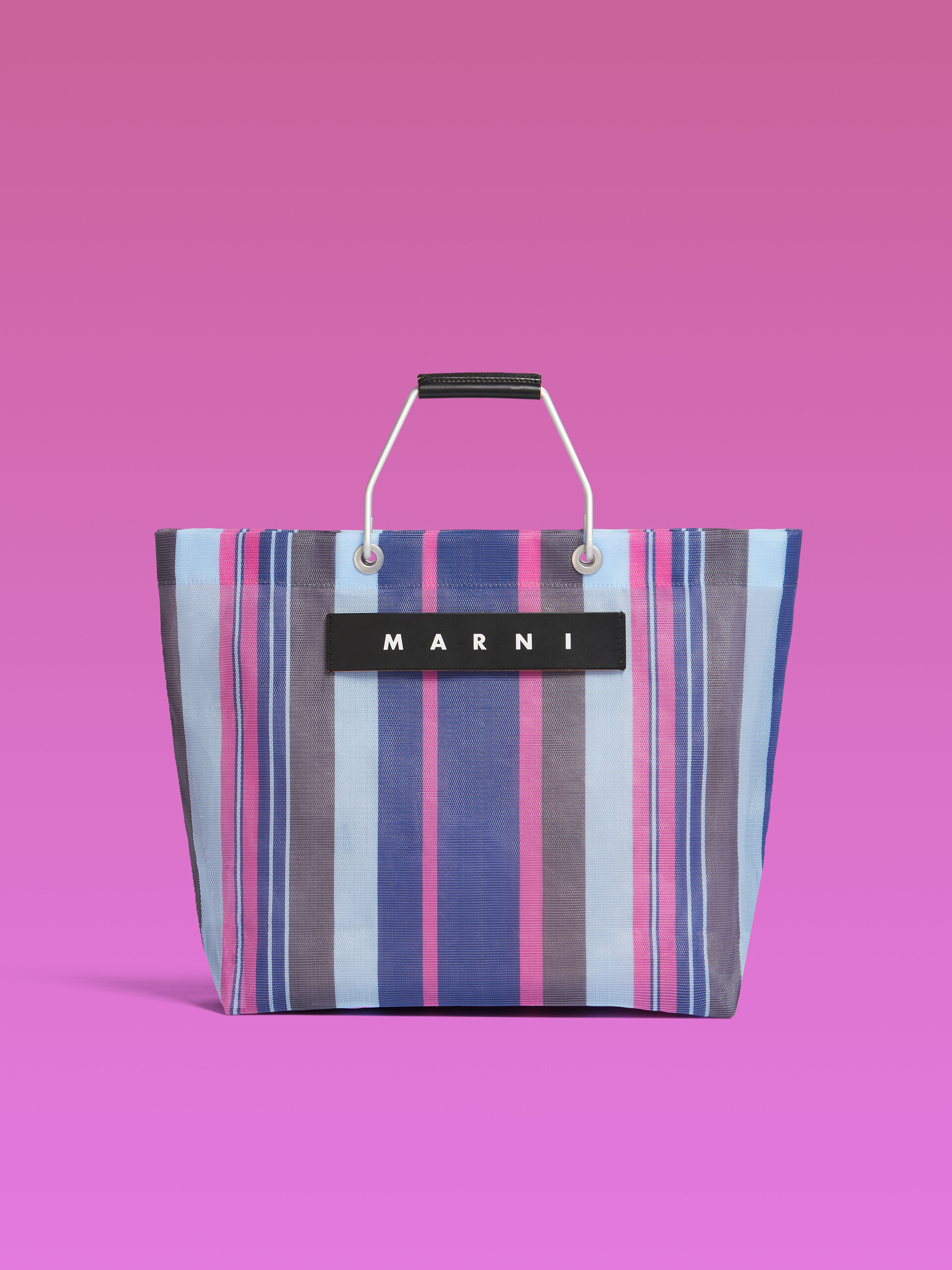 インディアンレッド MARNI MARKET STRIPE BAG | Marni