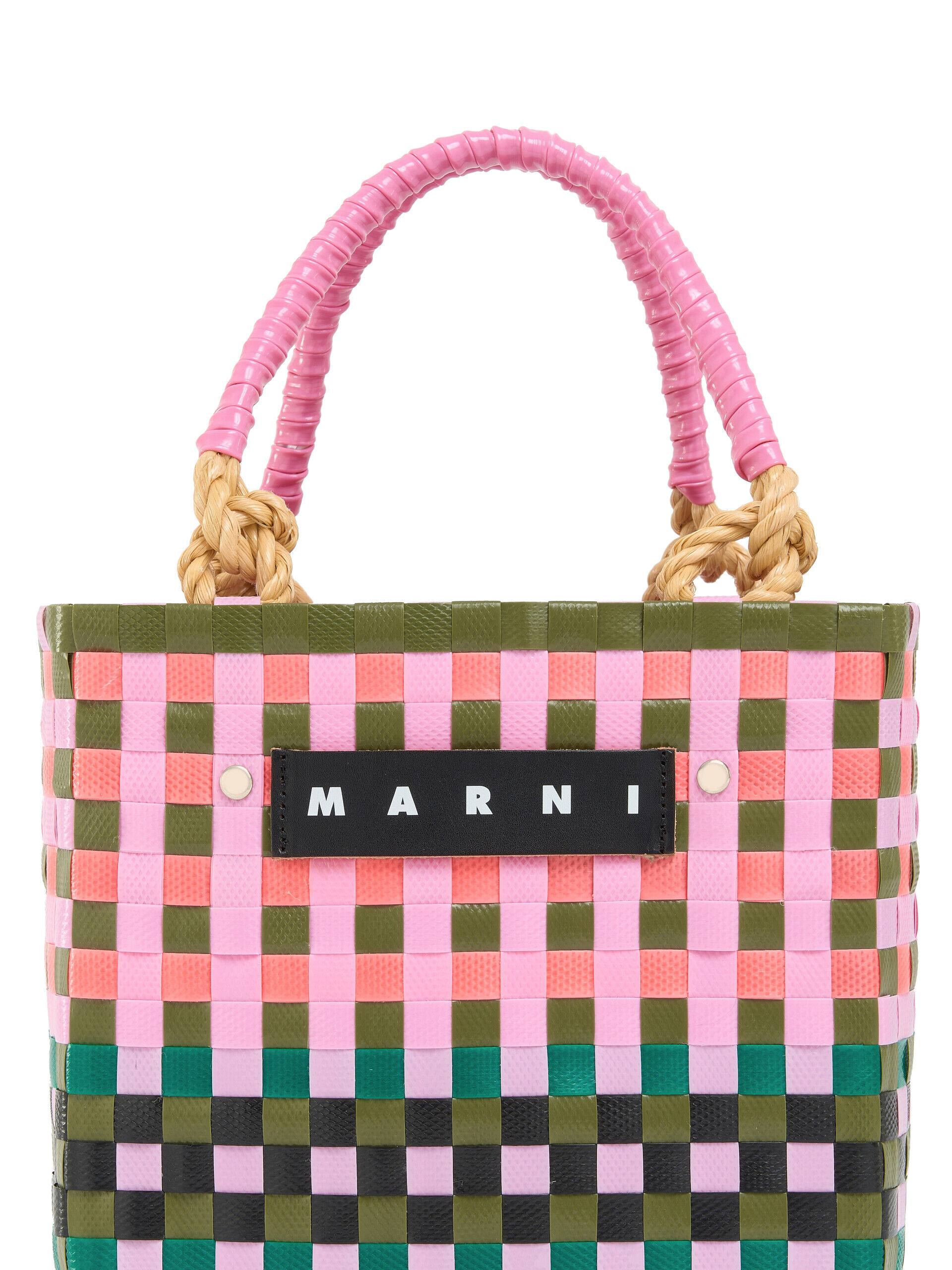 ピンク MARNI MARKET Sunday ミニ バスケットバッグ | Marni