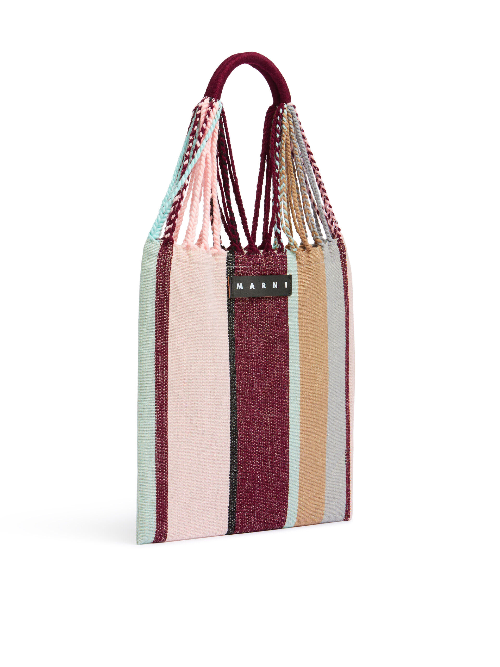 レッド マルチカラー MARNI MARKET HAMMOCK クロシェバッグ | Marni