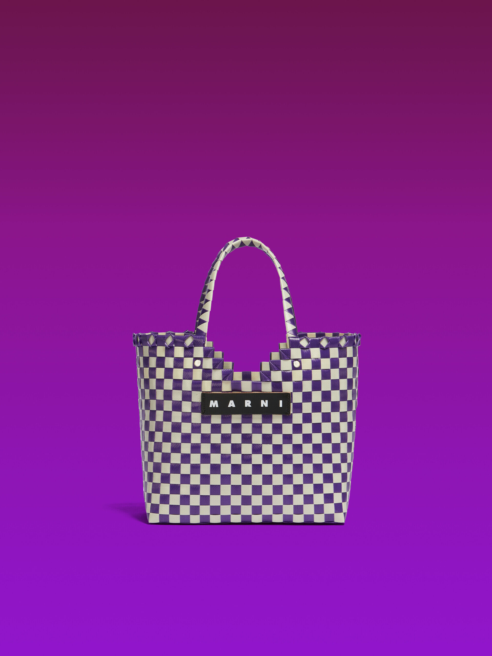 パープル MARNI MARKET LOVE バスケットバッグ | Marni
