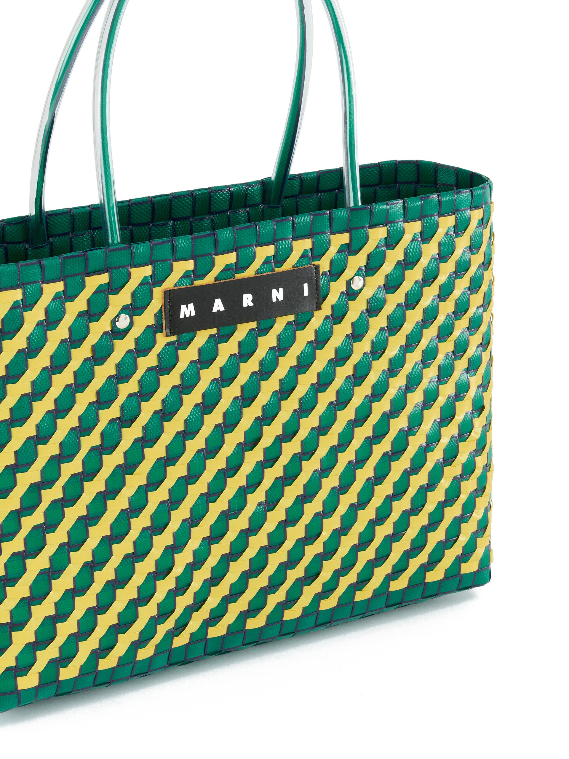 グリーン ダイアゴナル MARNI MARKET トートバッグ | Marni