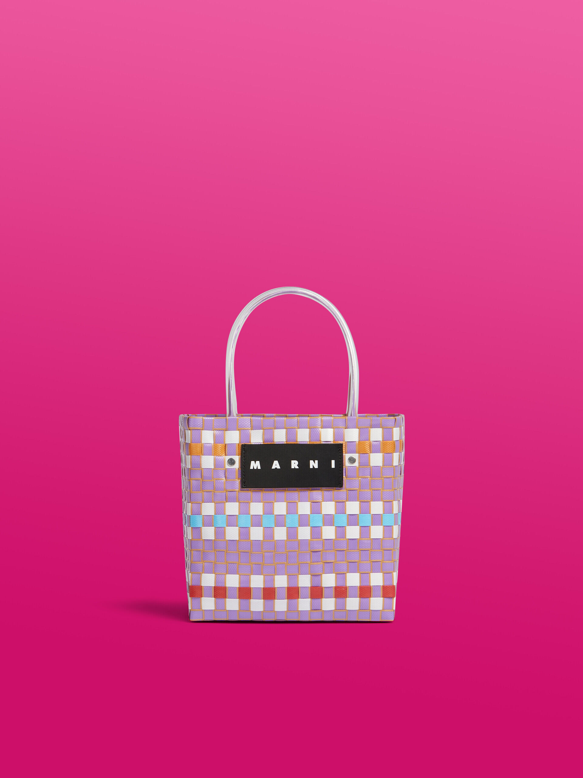 グリシンパープル MARNI MARKET MINI BASKET BAG | Marni
