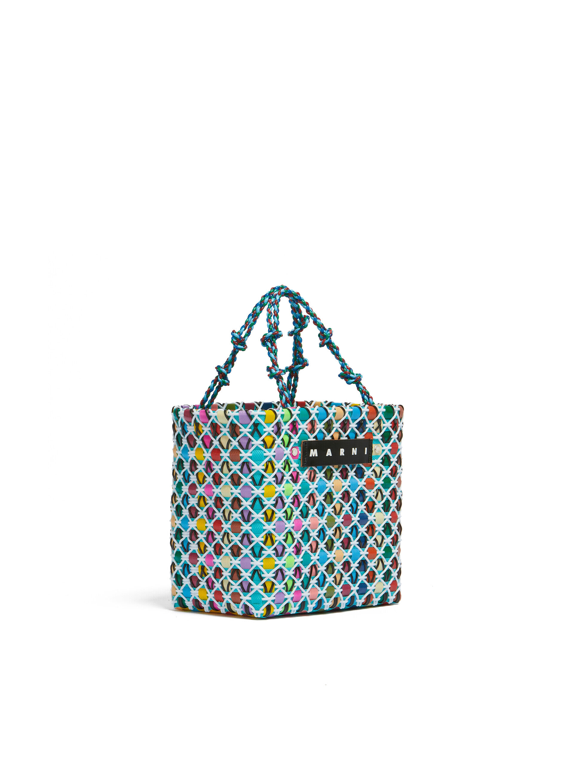 ライトブルー マルチカラー MARNI MARKET CAKE BASKET バッグ | Marni