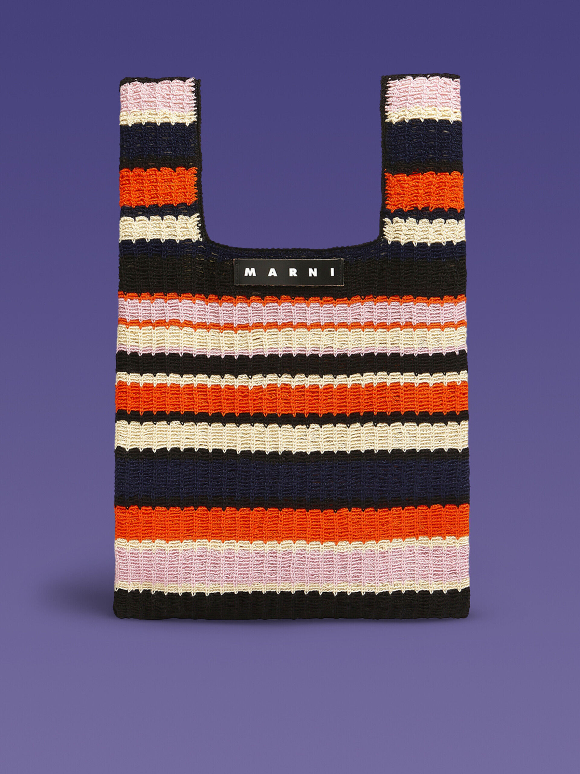 マルチカラー オレンジ クロシェ MARNI MARKET FISHバッグ | Marni