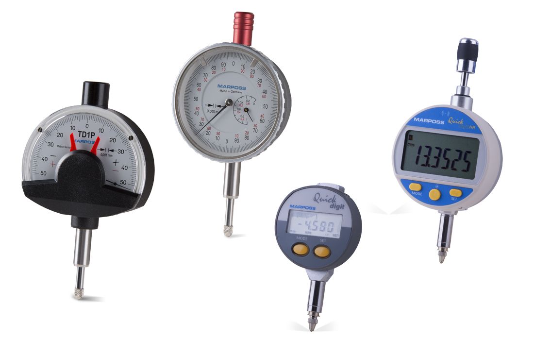 MARPOSS dial indicators