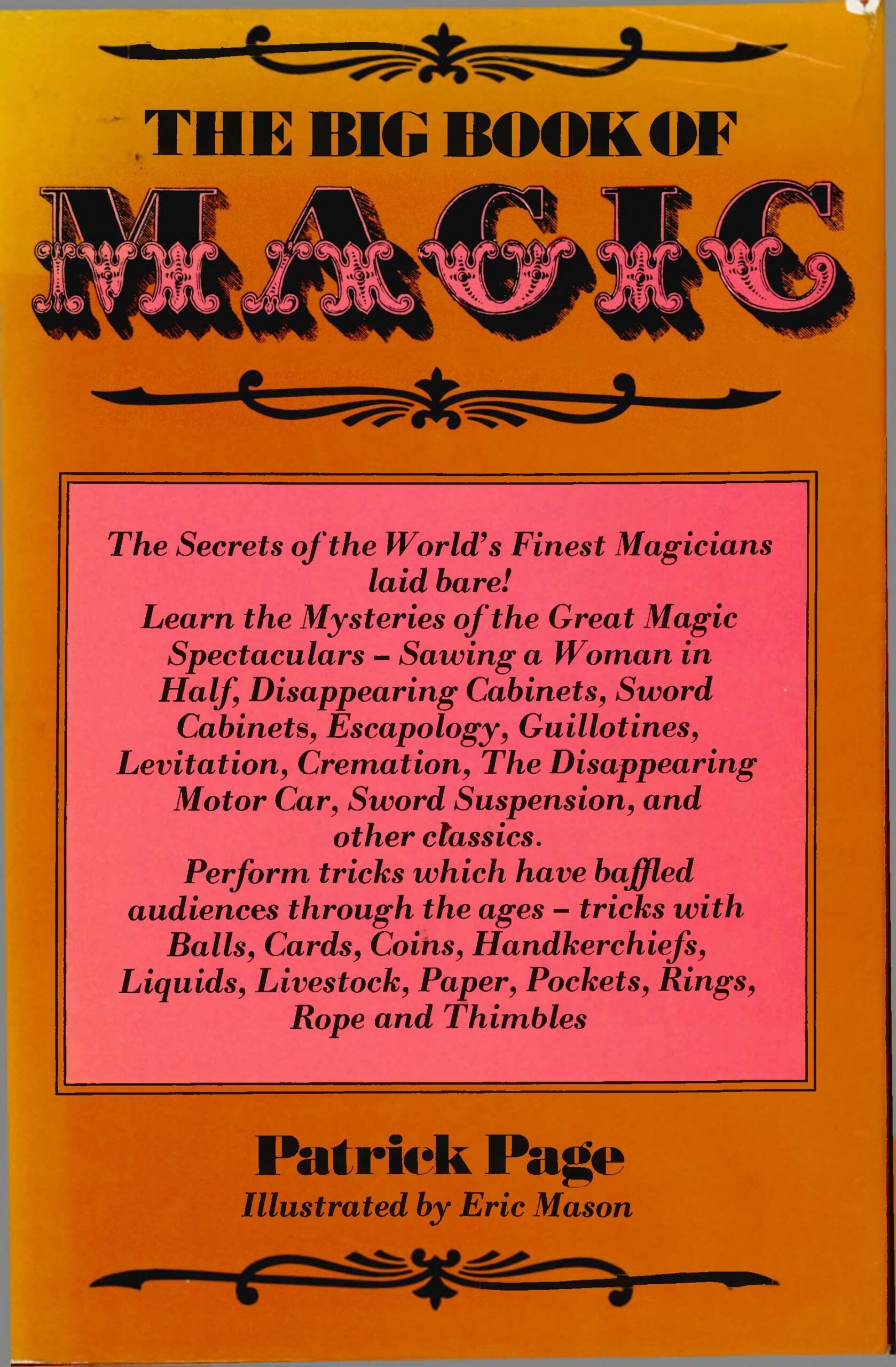 The Big Book of Magic by Patrick Page