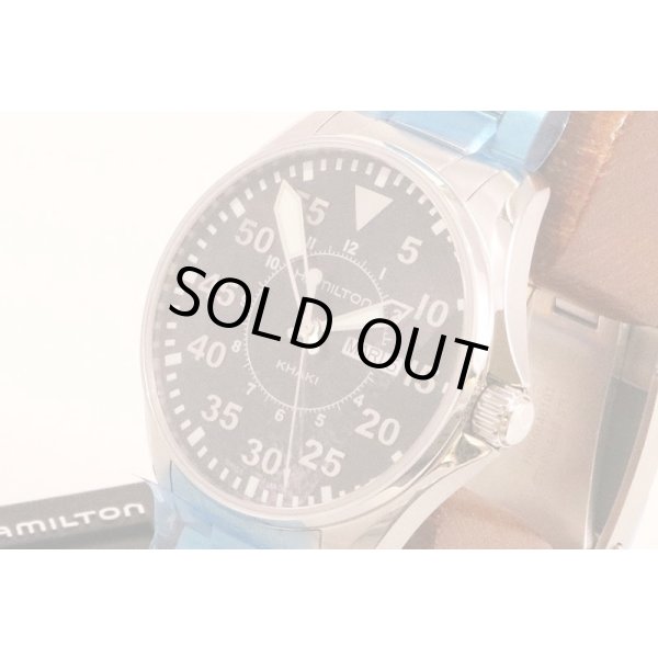 ハミルトン カーキアビエーション パイロットデイデイト