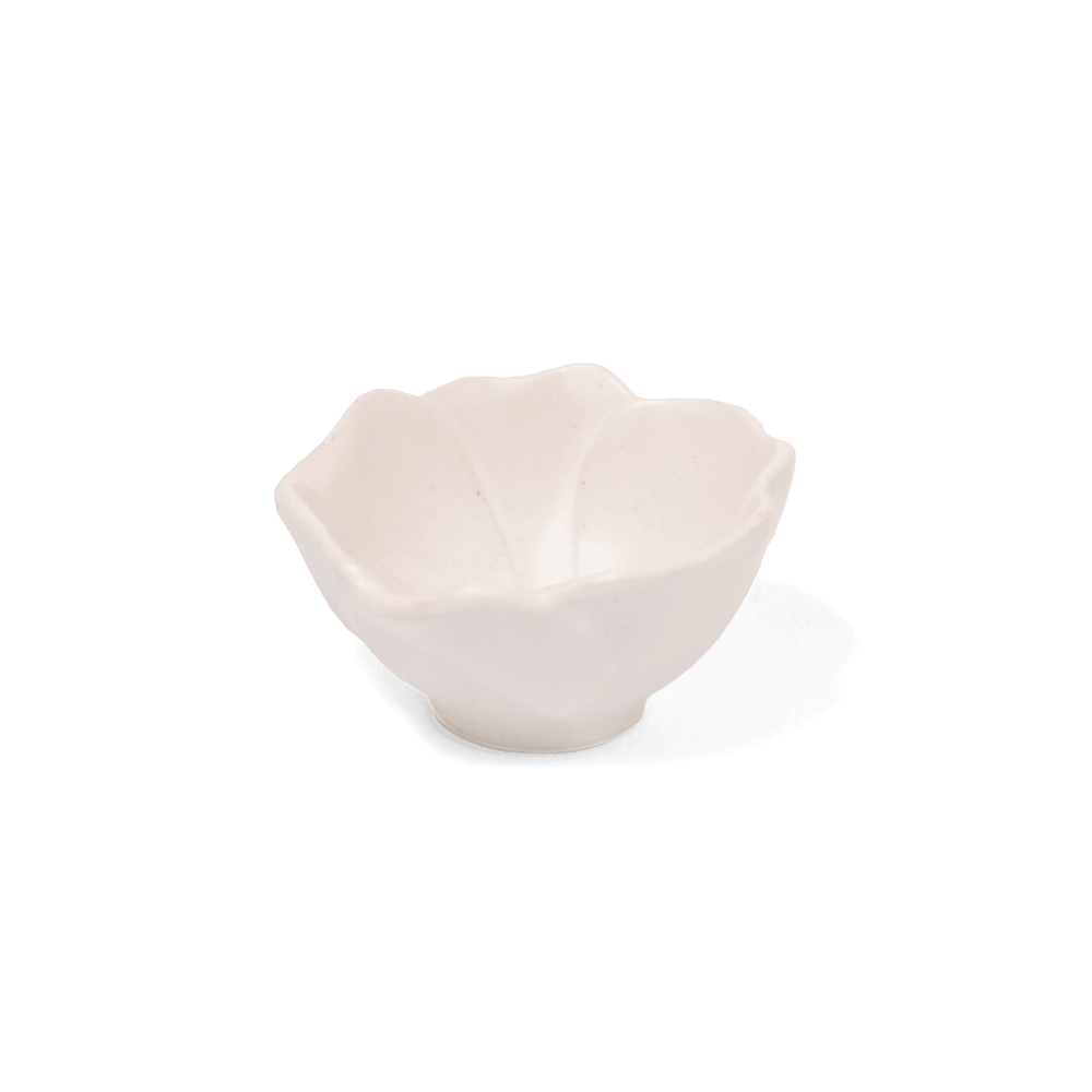 レコメンド :: 植物モチーフの器 :: 山茶花 2.5寸小付 - マルミツ