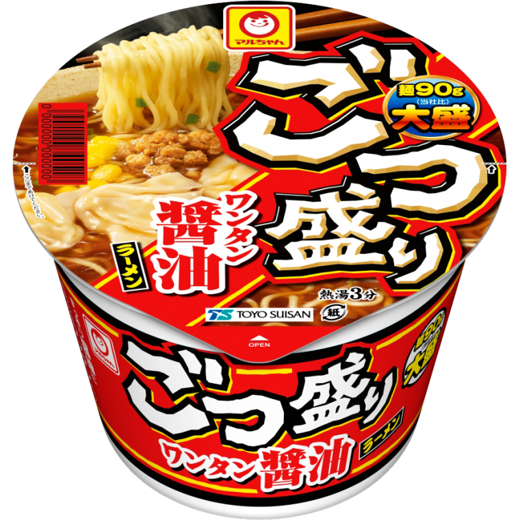 ごつ盛り ワンタン醤油ラーメン | 商品情報 - 東洋水産株式会社