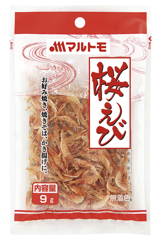 桜えび 9g | 鰹節(かつおぶし)・だしの素・つゆのマルトモ