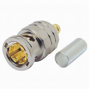75ΩBNCコネクタプラグ(圧着式)20個入り BCP-A3*20 カナレ電気製｜電子