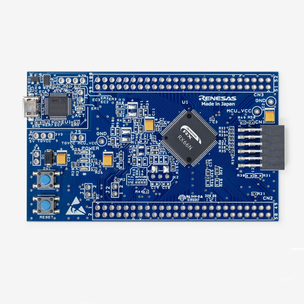 Target Board for RX66N(RX66Nマイコン評価ボード) RTK5RX66N0C00000BJ
