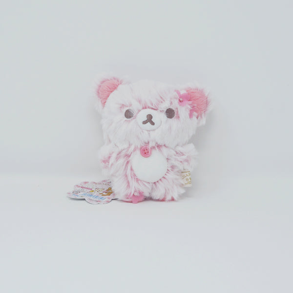 2018 Korilakkuma Sherbet Pink Cherry Blossom Sakura Plush Keychain